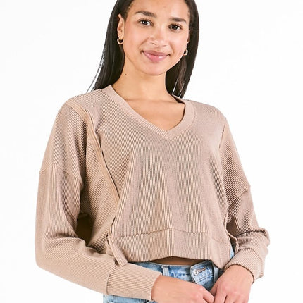 High Low Knit Sweater