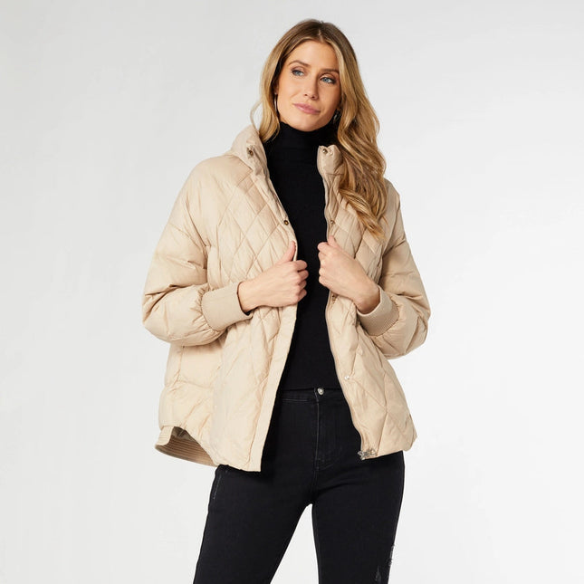 Londyn Relaxed Down Quilted Jacket