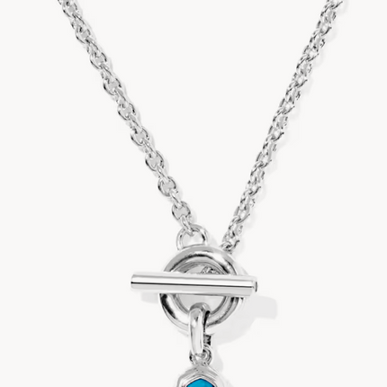 Mini Elisa Toggle Short Pendant Necklace