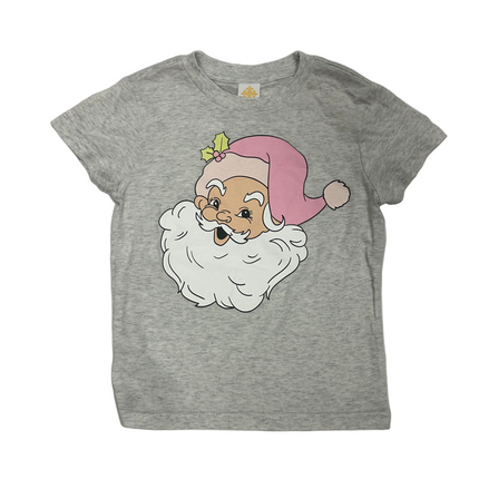 Pink Santa Claus Heather White