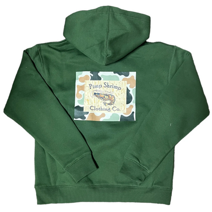 Youth Camo-Back Hoodie