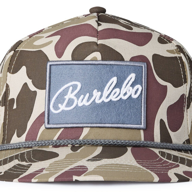 BURLEBO Grey Patch - Camo Hat
