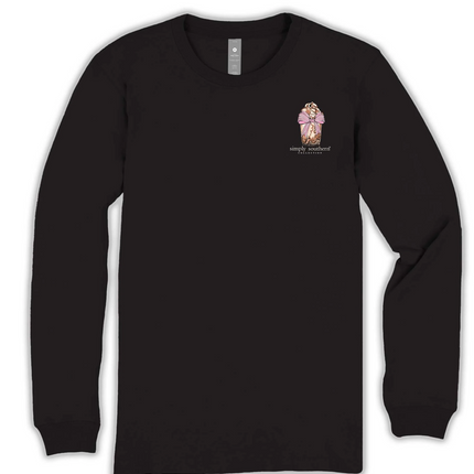 Coffee Makes Me Much Nicer Long Sleeve Tee