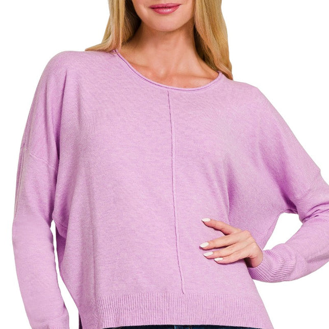Viscose Front Seam Sweater