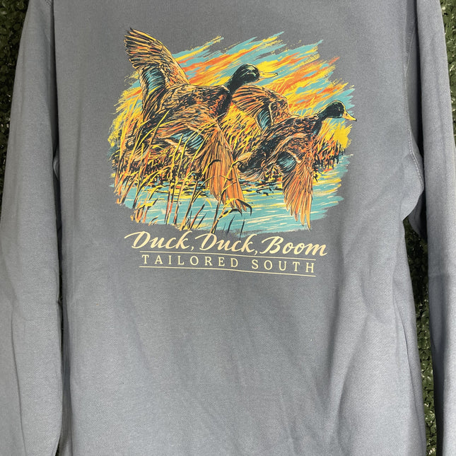 Ducks Storm Blue Hoodie
