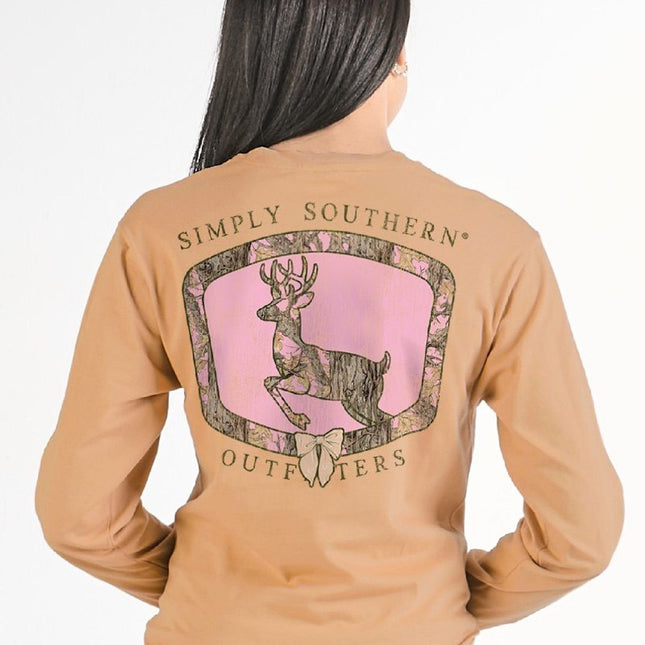 LS Camo Deer T-Shirt