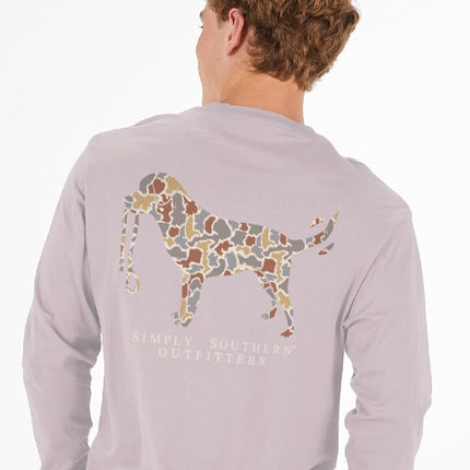 LS Camo Logo T-Shirt