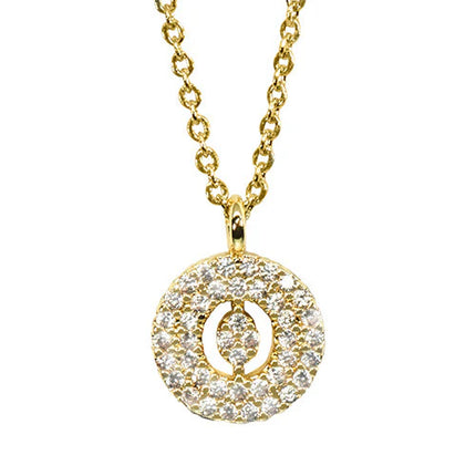 Maya J Gold Initial Necklace