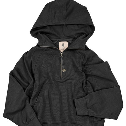 Simply Southern Pullover Scuba Black