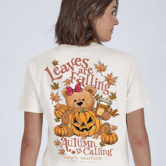 Autumn Is Calling Teddy Bear T-Shirt