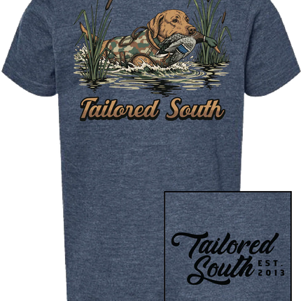 Youth Walking Lab Heather Demin T-Shirt