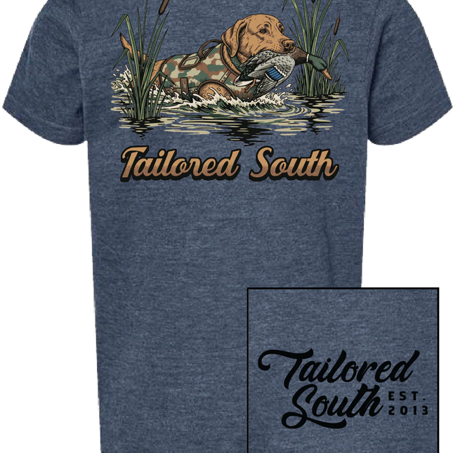 Youth Walking Lab Heather Demin T-Shirt