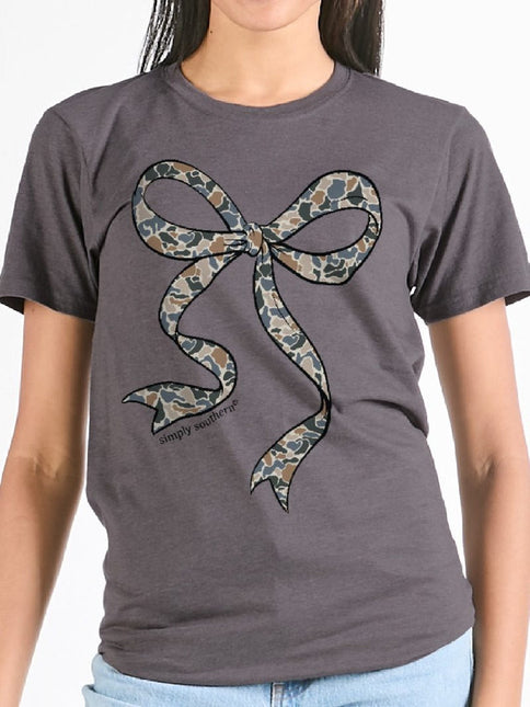 SS Youth Camo Bow T-Shirt