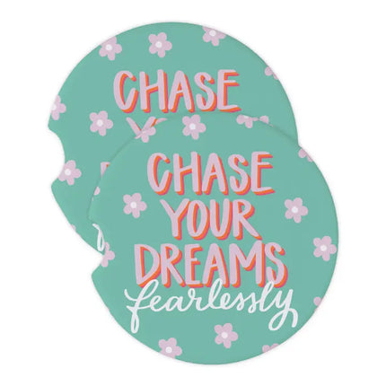 Mary Square Car Coaster Chase Your Dream