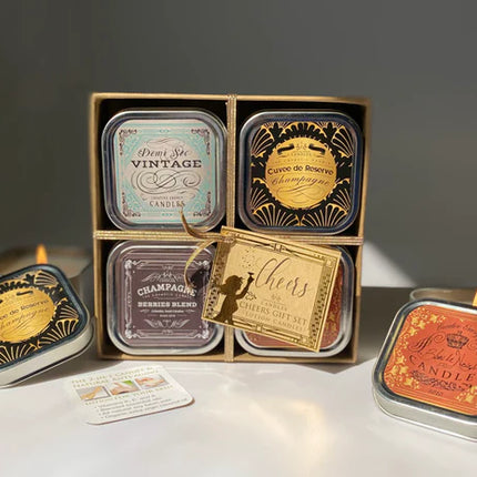 Creative Energy Candles: Cheers Gift Set