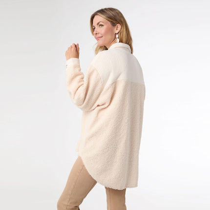 Hannah Button Front Shacket