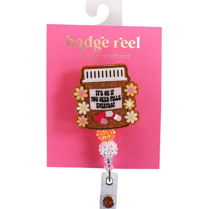 Badge Reel- Pills