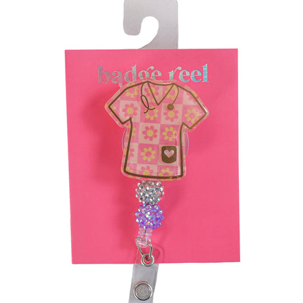 Badge Reel- Scrub