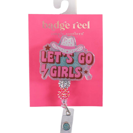 Badge Reel- Lets Go