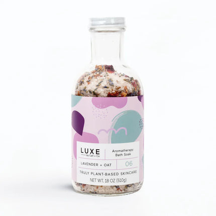 Cait + Co Lavender + Oat Aromatherapy Bath Salt Soak