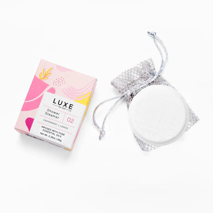 Cait + Co Peppermint + Lemon Aromatherapy Shower Steamer