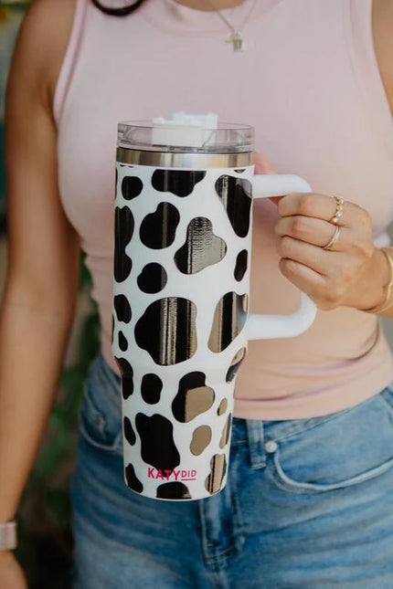 Cow Print Tumbler