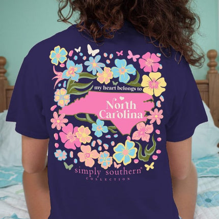 Simply Southern Women’s State NC T-Shirt
