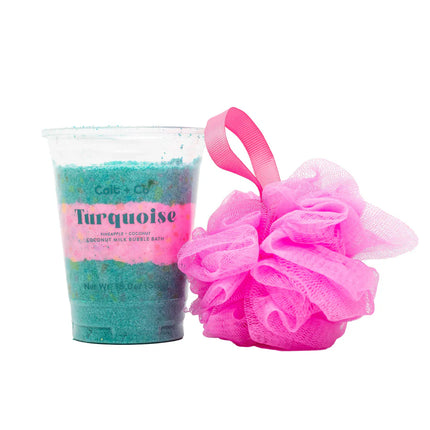 Cait + Co Turquoise Bubble Bath Milkshake